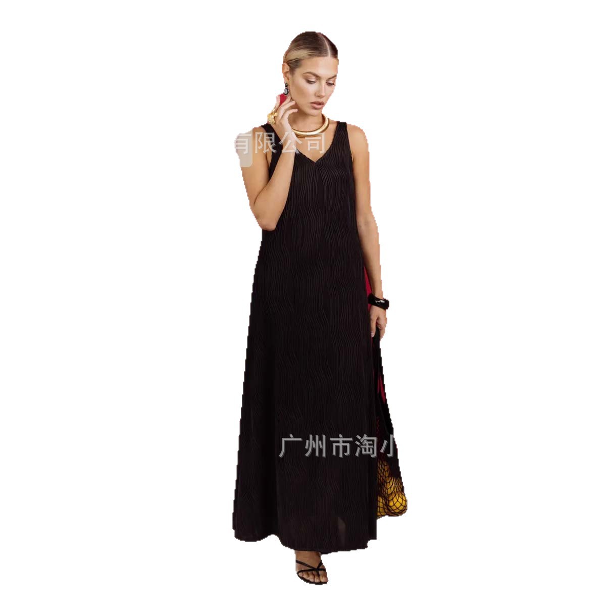 Summer New Tea Break French High-End Seaside Vacation Super Beautiful and Elegant Slimming Dress