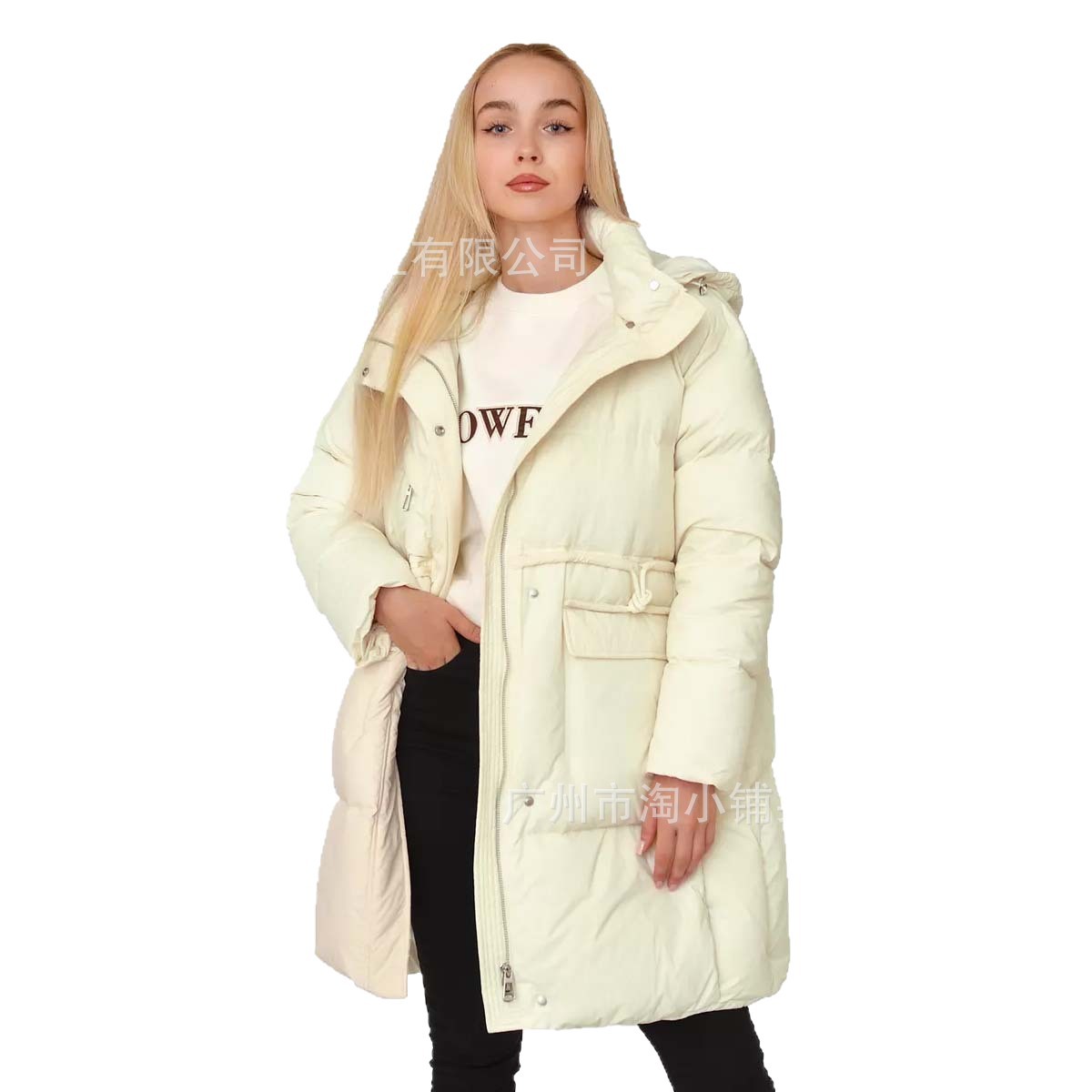 2025 New Korean Style Winter Cotton Coat for Women, Mid-Length Thickeneded down Cotton Coat for Women, Loose Glossy Bread Coat for Women
