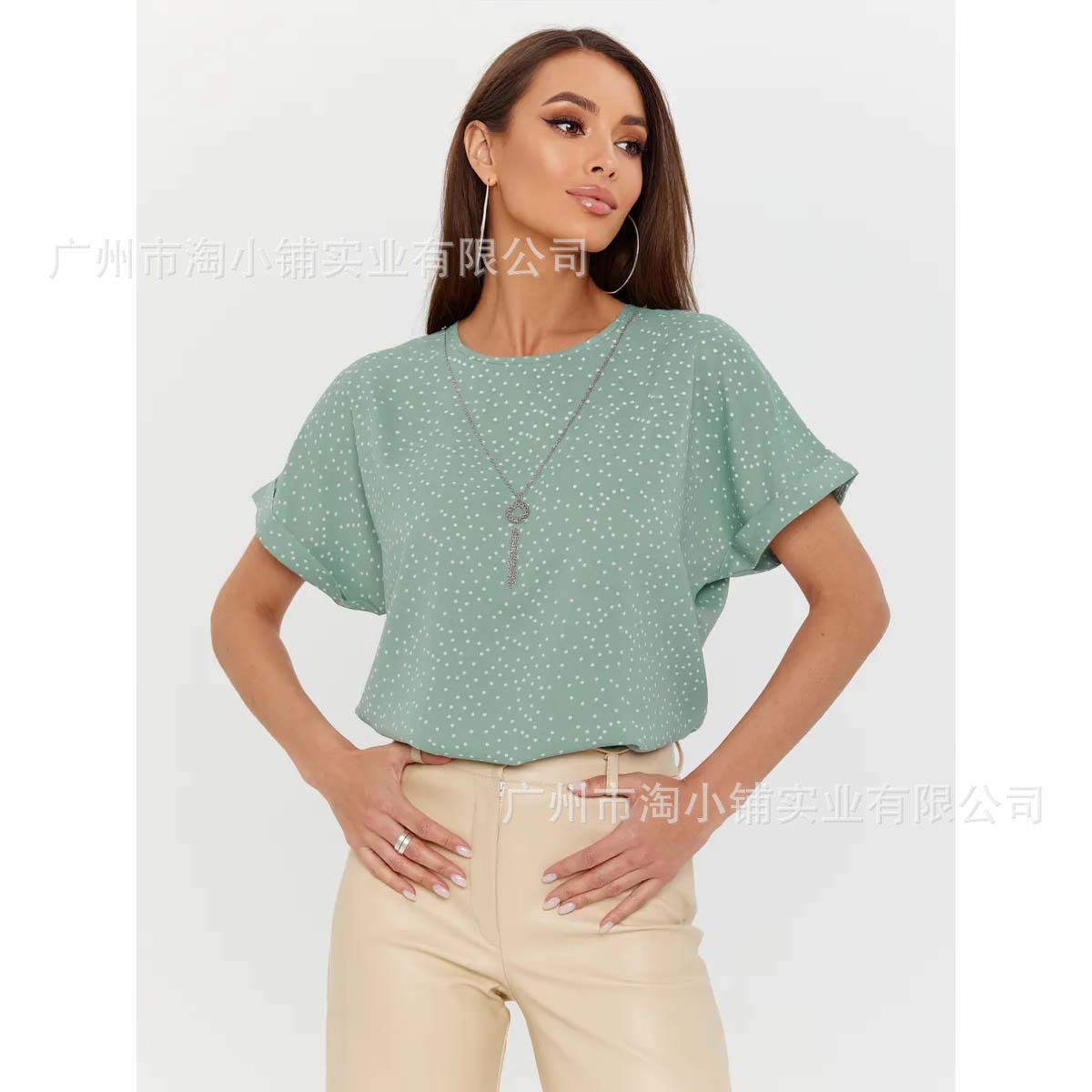 Women's Top Casual All-match Women's Short-sleeved Top