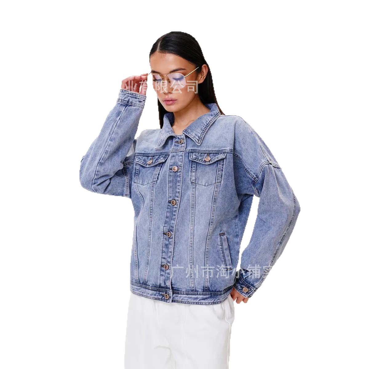 牛仔外套女2025年秋季新款宽松韩版复古百搭牛仔衣夹克上衣外穿女