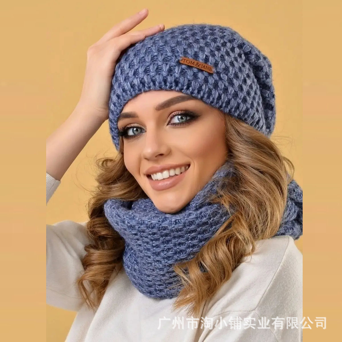 2024 new manufacturers wholesale cross-border women's new turban hat autumn and winter knitted hat warm fashion Joker trend
