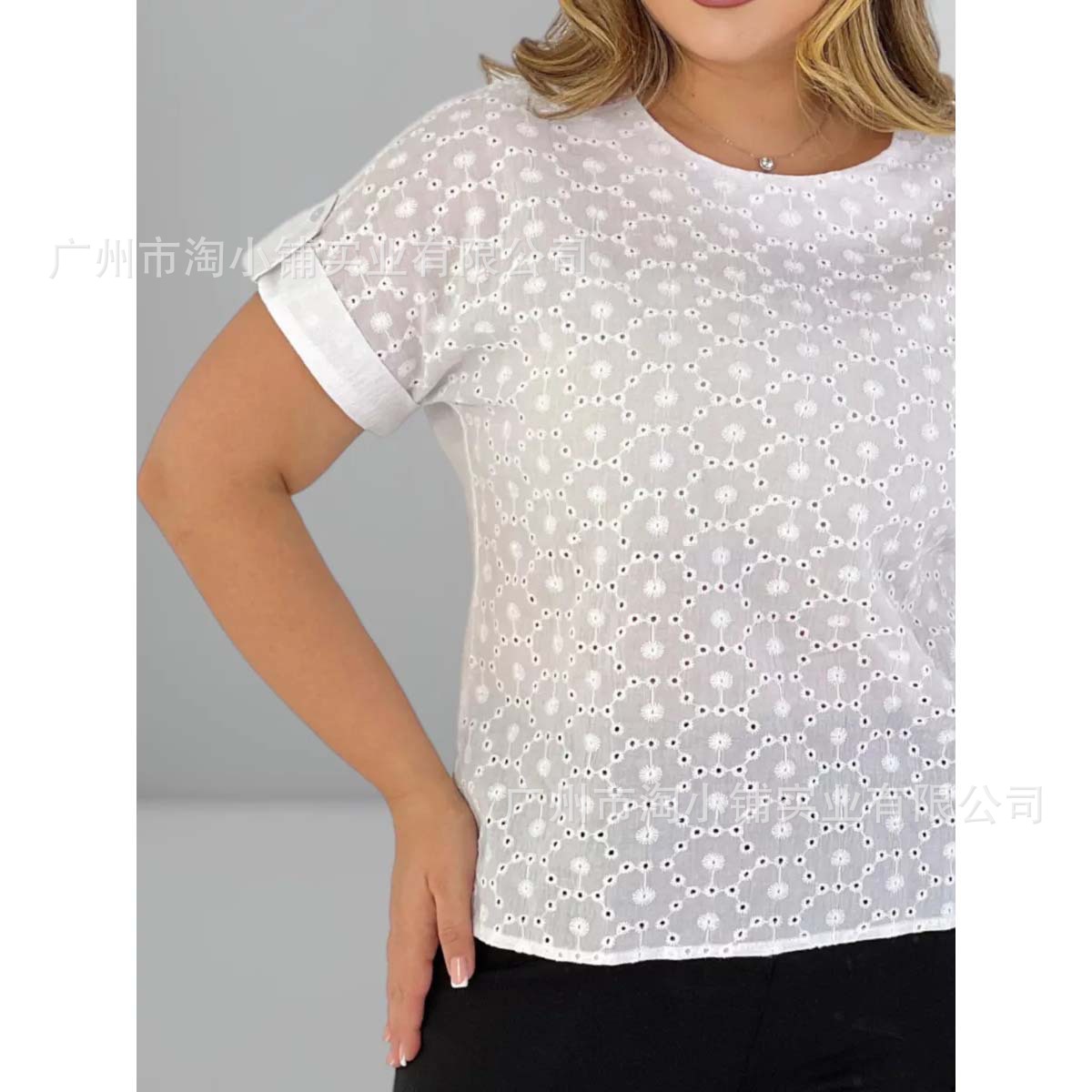 2025 New Summer Short-Sleeved T-Shirt Tops New Casual Trendyy Floral Polka Dot Comfortable Women's Short-Sleeved Tops