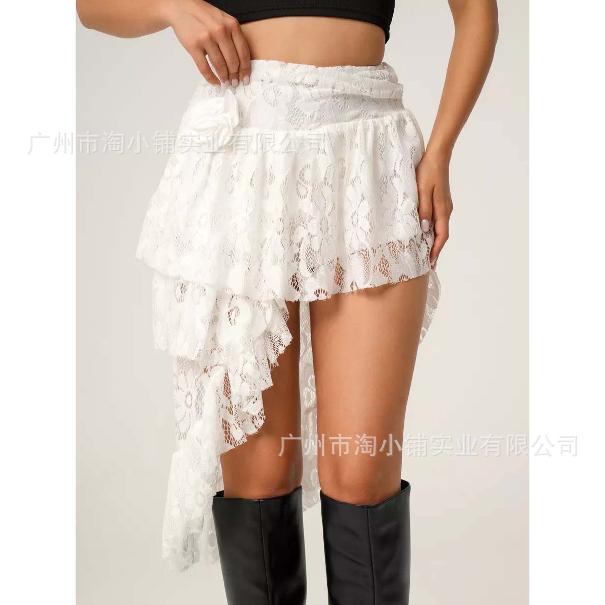 2025 Spring New Cake Multi-layer Lace New Lace Hot Girl Sexy Skirt All-match Women's Skirt